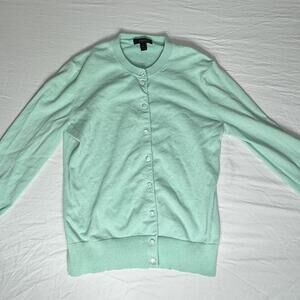 J-Crew Women's S Green Cardigan
